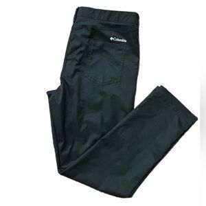 Columbia Golf Omni-Wick Performance Pants Black 36x32 Stretch Quick Dry Men’s